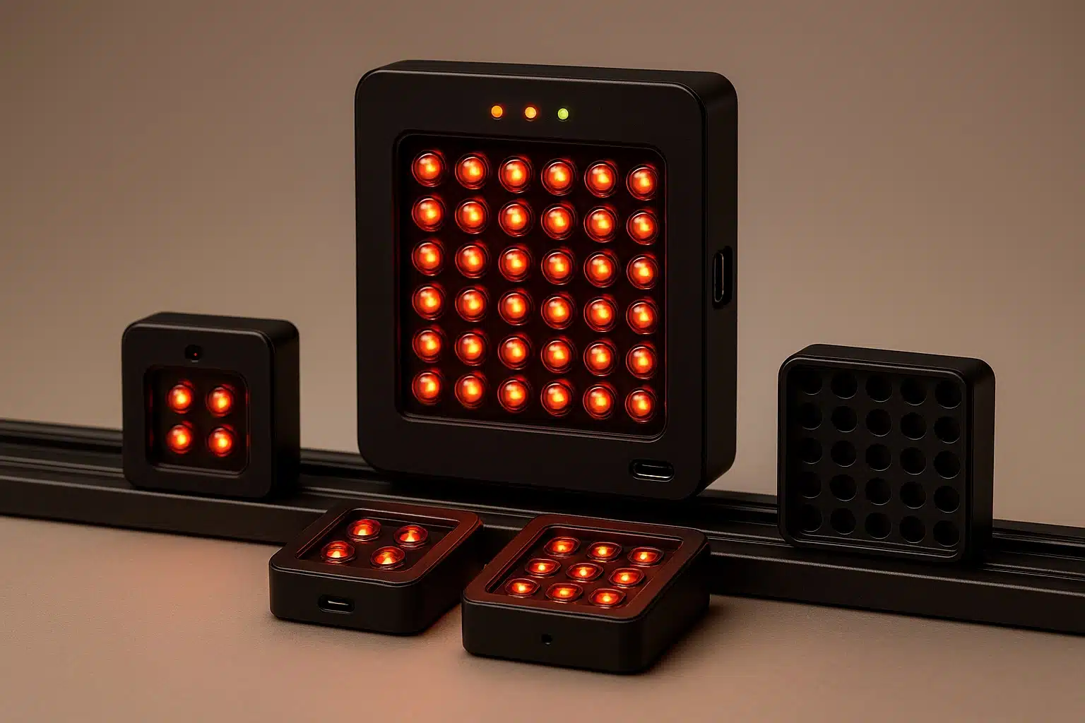 Modular infrared LED lighting system designed for upgradeability and reuse