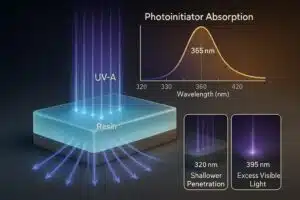 Photoinitiator UV-A LED