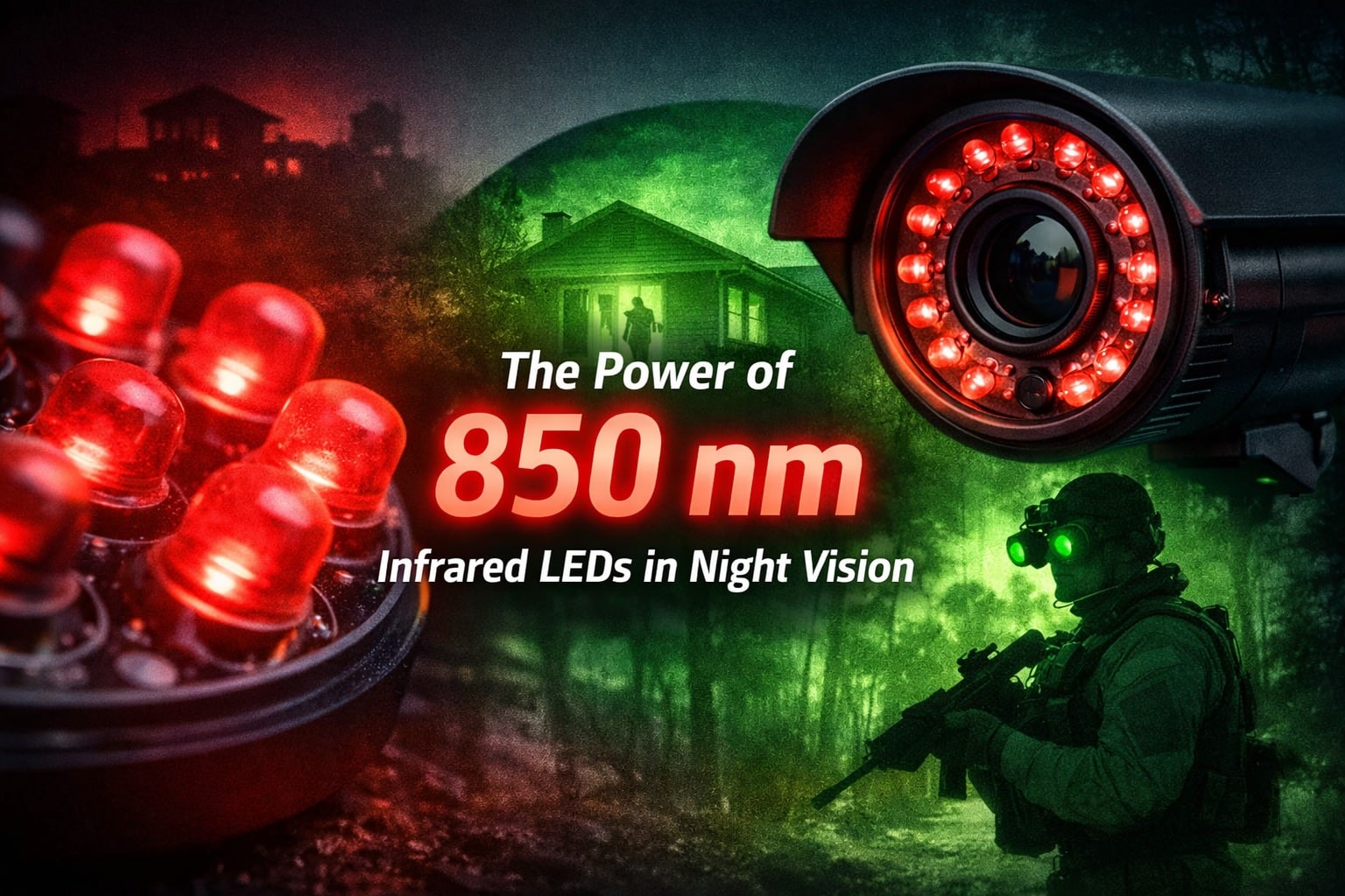 850nm led night vision