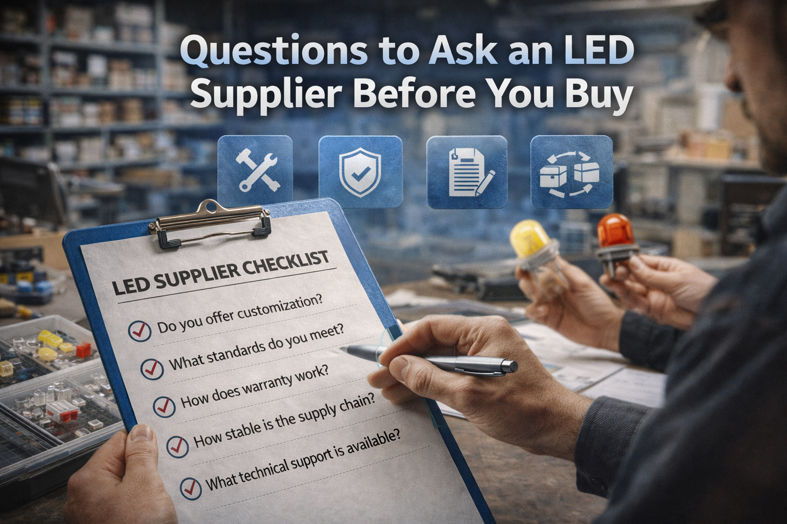 questions to ask an LED Supplier before buying